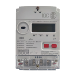 Medidor de energía inteligente monofásico: CL710K23