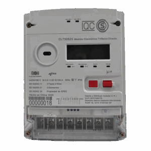 Medidor de energía inteligente trifásica directa CL730S23
